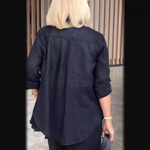 Women's cardigan top shorts two-piece set m302302