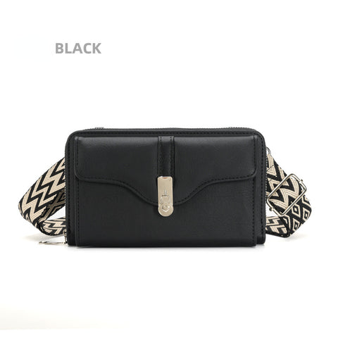 Nouveau sac à bandoulière pour femmes sac de téléphone portable à large bande grande capacité petit sac carré M5010666 