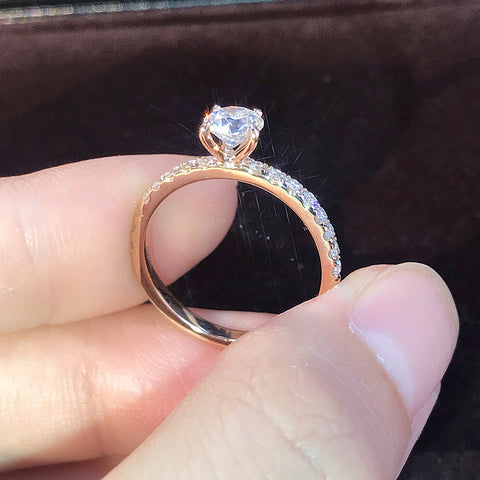 Bague simple plaqué argent S925 imitation zircon m1915010484