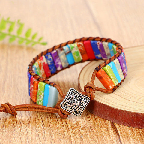 Modisches buntes Imperial Stone-Armband m1915010551