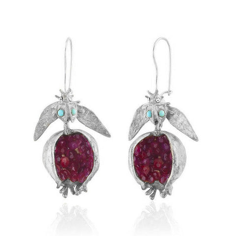 Boucles d'oreilles grenade or m1915010477