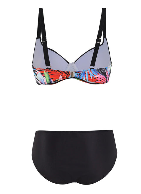 Maillots de bain bikinis à fleurs en polyester m161506117 