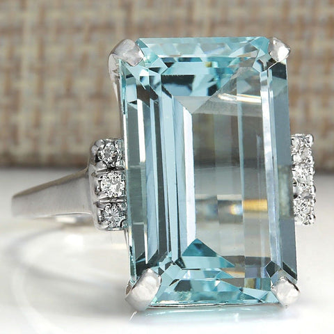 Bague de fiançailles topaze de luxe m1915010483